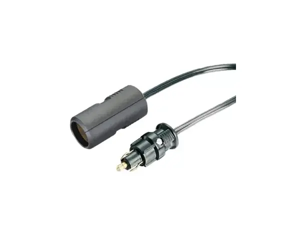 12V adapter norm plugg uni plugg m/kabel 30cm 
