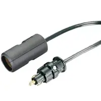 12V adapter norm plugg uni plugg m/kabel 30cm