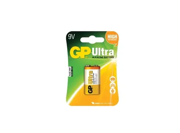 Batteri GP Ultra 6LF22/9V alkalisk 9V 