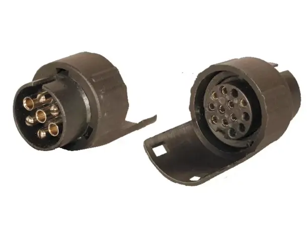Adapter 7-13pol 12V m/30cm kabel 
