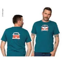 VW Bulli t-skjorte herre M petrol 