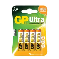 Batteri GP Ultra LR6/AA alkalisk 1,5V 10 stk