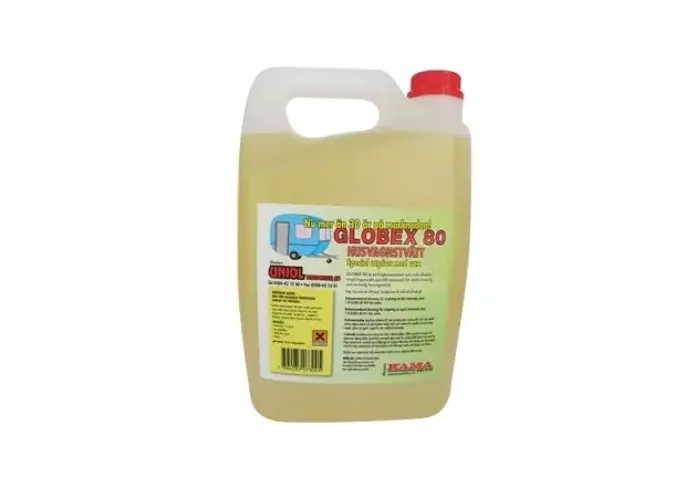 Globex 80 5 liter vaskemiddel uten voks Konsentrert og ekstra kraftig rengjøring 