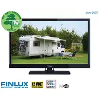 TV Finlux 24" 12V/230V LED Smart Uten DVD