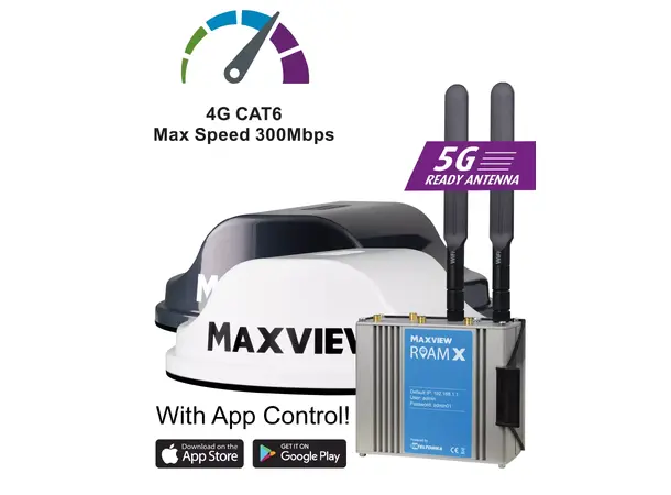 Antenne Maxview Roam X LTE/WiFi svart Mangler bilde 