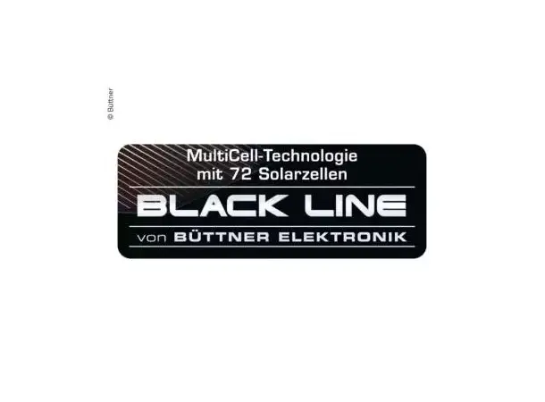 Büttner solcellepanel 170W MT 170 MC Black Line 