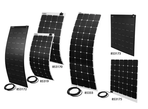 Carbest solcellepanel 110W svart Power Panel Flex Pro 110W 