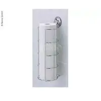 Everloc toalettpapirbeholder m/sugekopp 