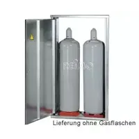 GOK gasskasse stål 2x 33 kg Gasskasse leveres uten flasker.