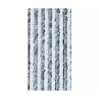 Arisol dørforheng 56x185 cm grå/hvit 