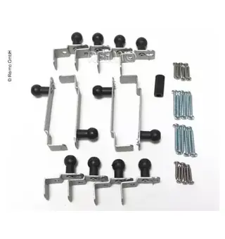 Festeklemmer til REMItop Vario II 40x40 Taktykkelse 24-35 mm