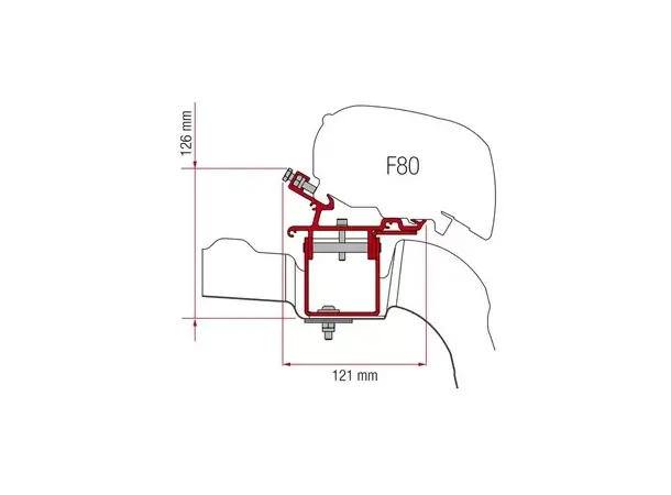 Fiamma adapter til F80 | Caravan.no