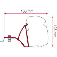 Fiamma adapter til Trafic/Vivaro/Talento Til Fiamma F43 Van