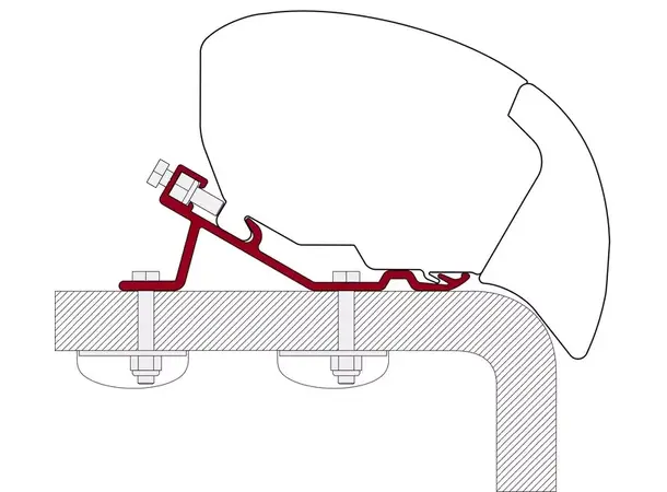Fiamma markiseadapter Kit standard 98655-855 