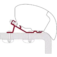 Fiamma markiseadapter Kit standard 98655-855