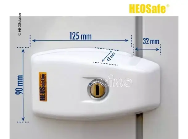 HEOSafe Van Security 2-sett rute-, bak- og sidedører 