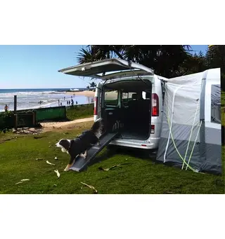 Hunderampe Zora opp til 100 kg, svart