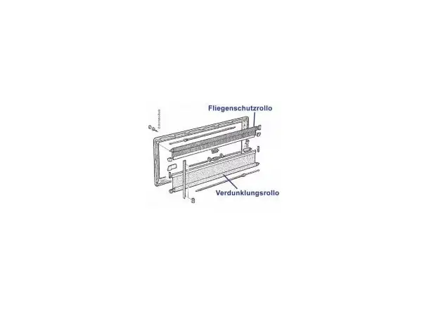 Insektsnett til Dometic S4 1000x600 mm Til produkt 31216/31218/31219 