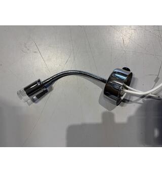 Ledspot FLEXI CHROME med bryter.
