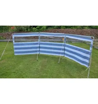 Leskjerm 425 med vindu blå 450x130 cm