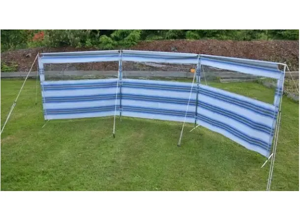 Leskjerm 425 med vindu blå 450x130 cm 