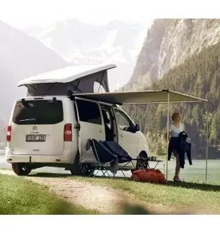 Markise Thule 3200 300 cm Svart / Uni Grey
