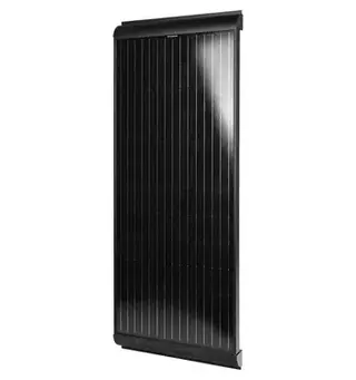 Mc Camping Solcellepakke MC-140W svart Inkl. brakett, 6m kabel, takgjennomførin