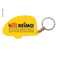 Nøkkelring campingvogn med Reimo-Logo 