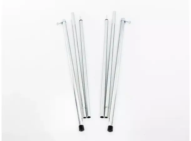 Oppsettstenger ø19/22 mm 180-220 cm Sett med 2 stk 