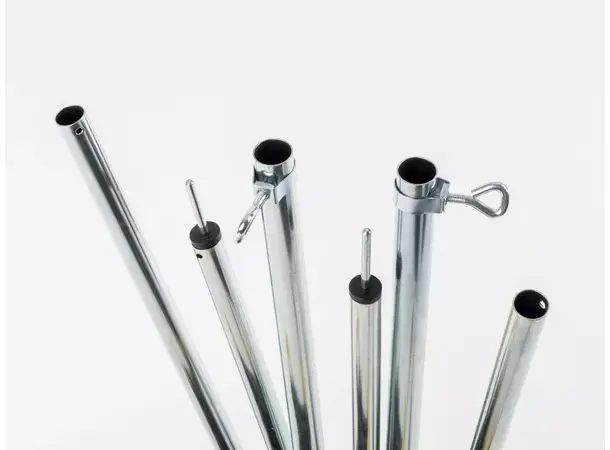 Oppsettstenger ø19/22 mm 180-220 cm Sett med 2 stk 