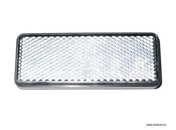 Reflektor 95x38 mm selvklebende klar 2 stk 