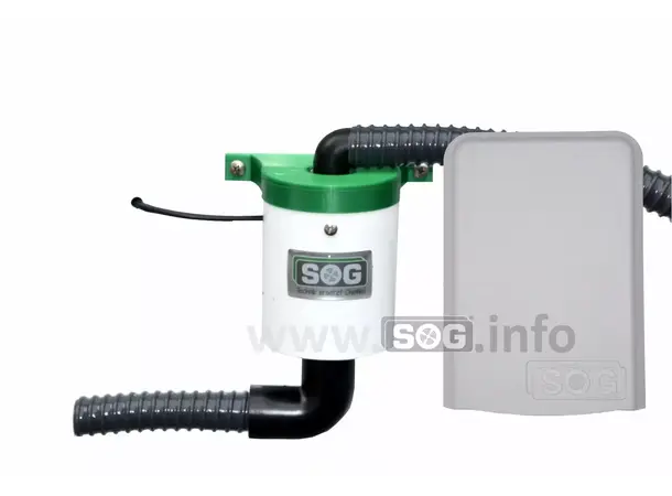 SOG®TT ventilasjonssett lysegrå For komposttoalett 