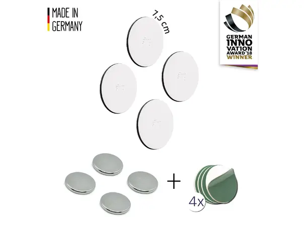 Silwy magnetisk Power Bundle hvit 12-delt sett 