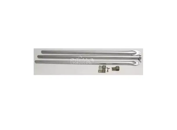 Takstøttestang Ø28 mm i aluminium 170-260 cm 