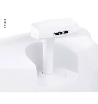 Thetford kassettoalett C224-cw hvit med tank i plast