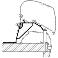 Thule adapter til Hobby Caravan fra 2024 Til Omnistor 9200 / 6200 / 6300
