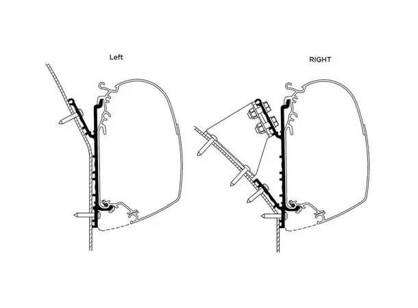 Thule markiseadapter til Knaus Deseo – Fra 2019 | Caravan.no