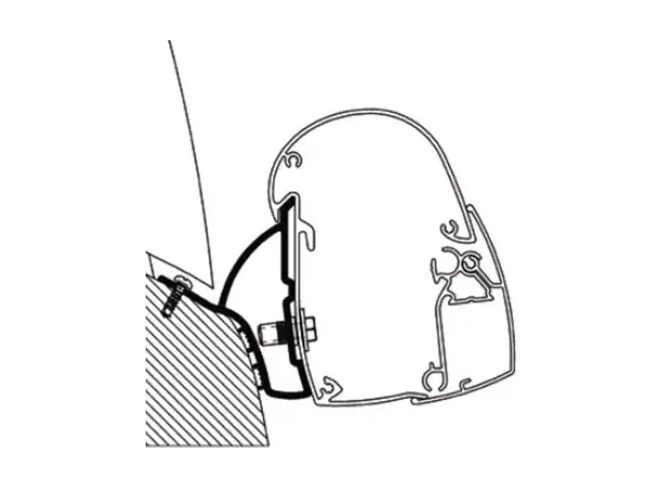 Thule markiseadapter til VW T5/T6 LHD | Caravan.no