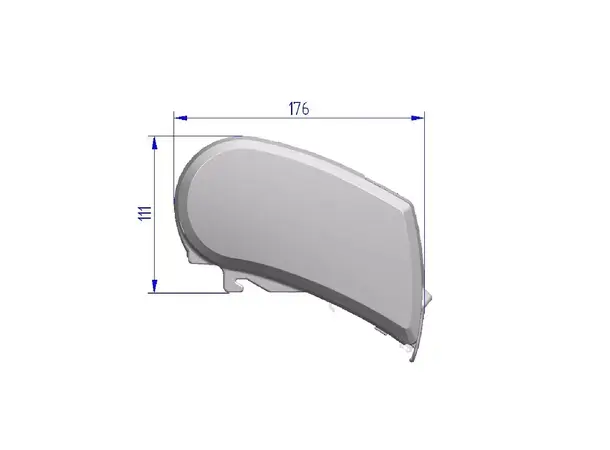 Thule takmarkise 9200 230V 450 cm Mystic Grey / Cream 