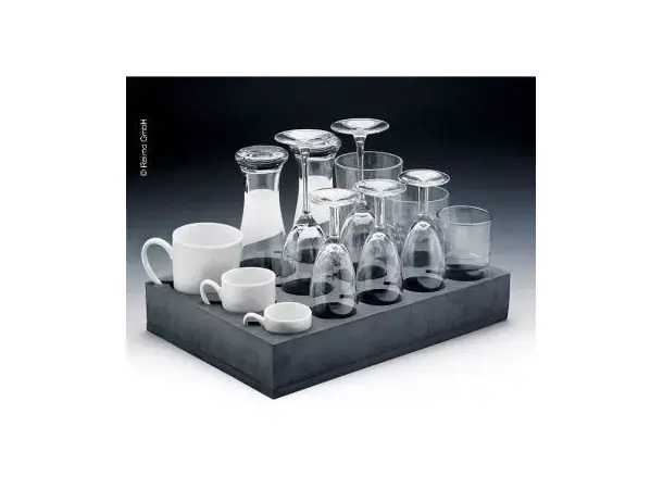 Universal glass- og koppholder Til 13 glass/kopper med forskjellige stø 