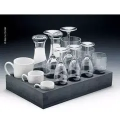 Universal glass- og koppholder Til 13 glass/kopper med forskjellige st&#248;