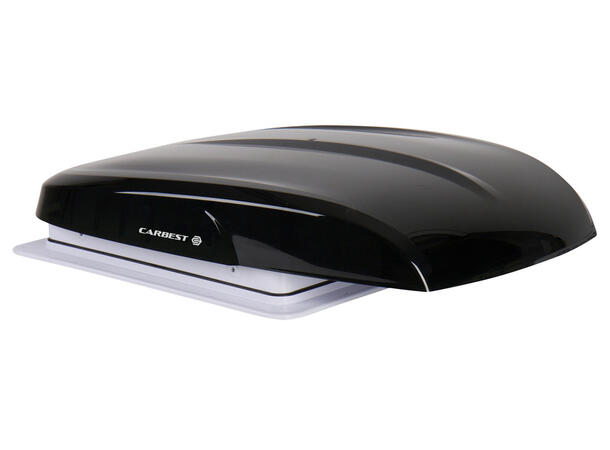 VanVent Takluke med vifte Sort 