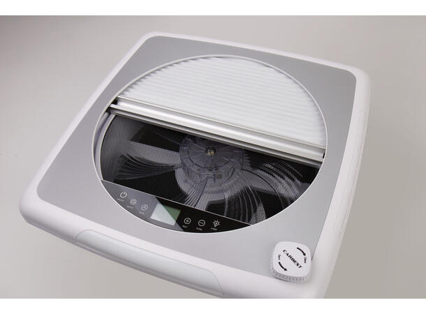 VanVent Takluke med vifte Sort 