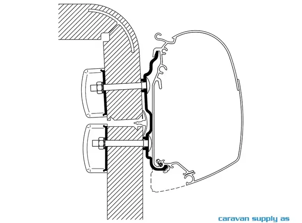 Feste Omnistor 5/8-serie Hymer 2016 – 450 cm | Caravan.no