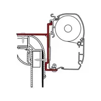 Fiamma adapter til F45i/F45il / F1 Adria, Burstner