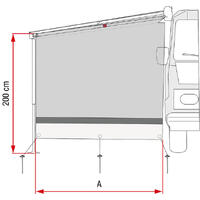 Fiamma sideblocker Passer til Fiamma Caravanstore XL