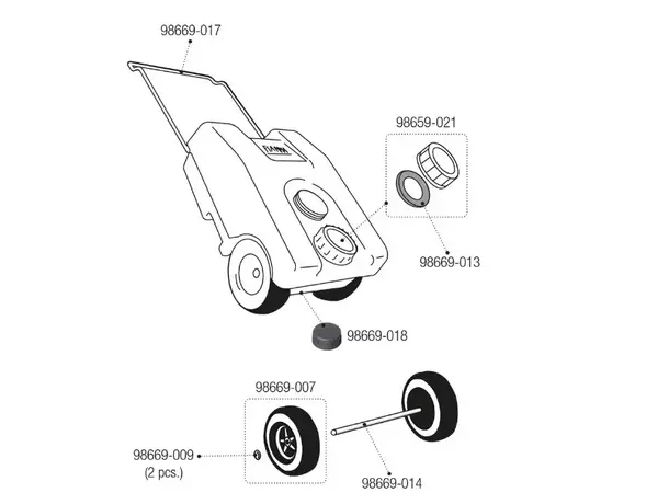 Fiamma spillvannrulltank 23W – 02428A01 | Caravan.no