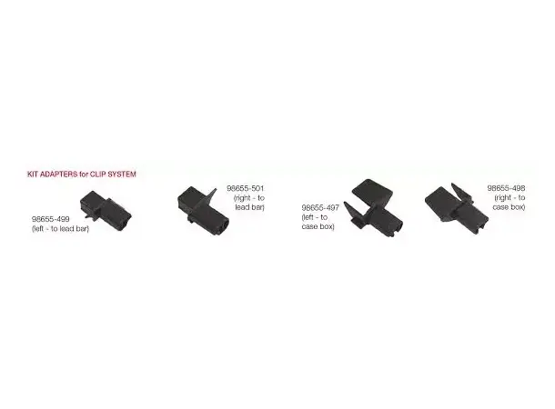 Kit adapter klips system venstre 