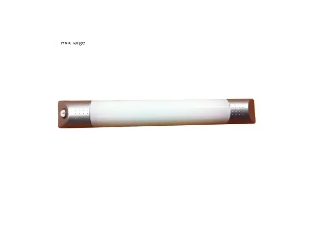 Lampe Alpha 1x8W hvit 
