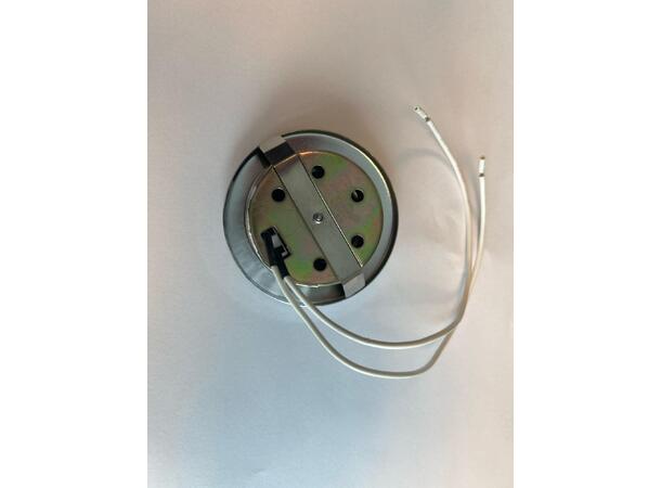 Led spot med cromering. Børehull 55mm Brukes blandt annet i Challenger 